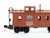 N Kadee Micro-Trains MTL 51080 NYC New York Central 34' Wood Caboose #19556