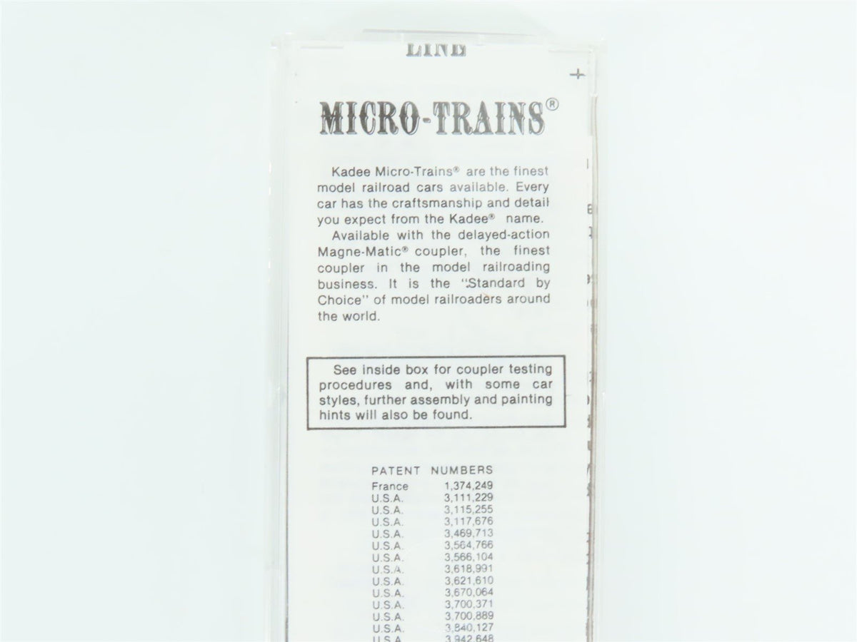 N Kadee Micro-Trains MTL 51080 NYC New York Central 34&#39; Wood Caboose #19556