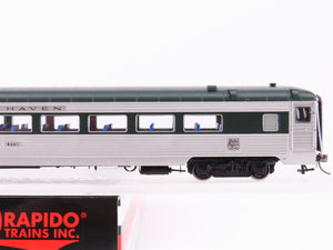 HO Scale Rapido 17206 NH New Haven Coach Passenger Car #8661 w/ Lights