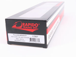 HO Scale Rapido 17207 NH New Haven Coach Passenger Car #8664 w/ Lights