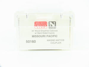 N Scale Micro-Trains MTL 50160 MP Missouri Pacific 34' Wood Caboose #875-R