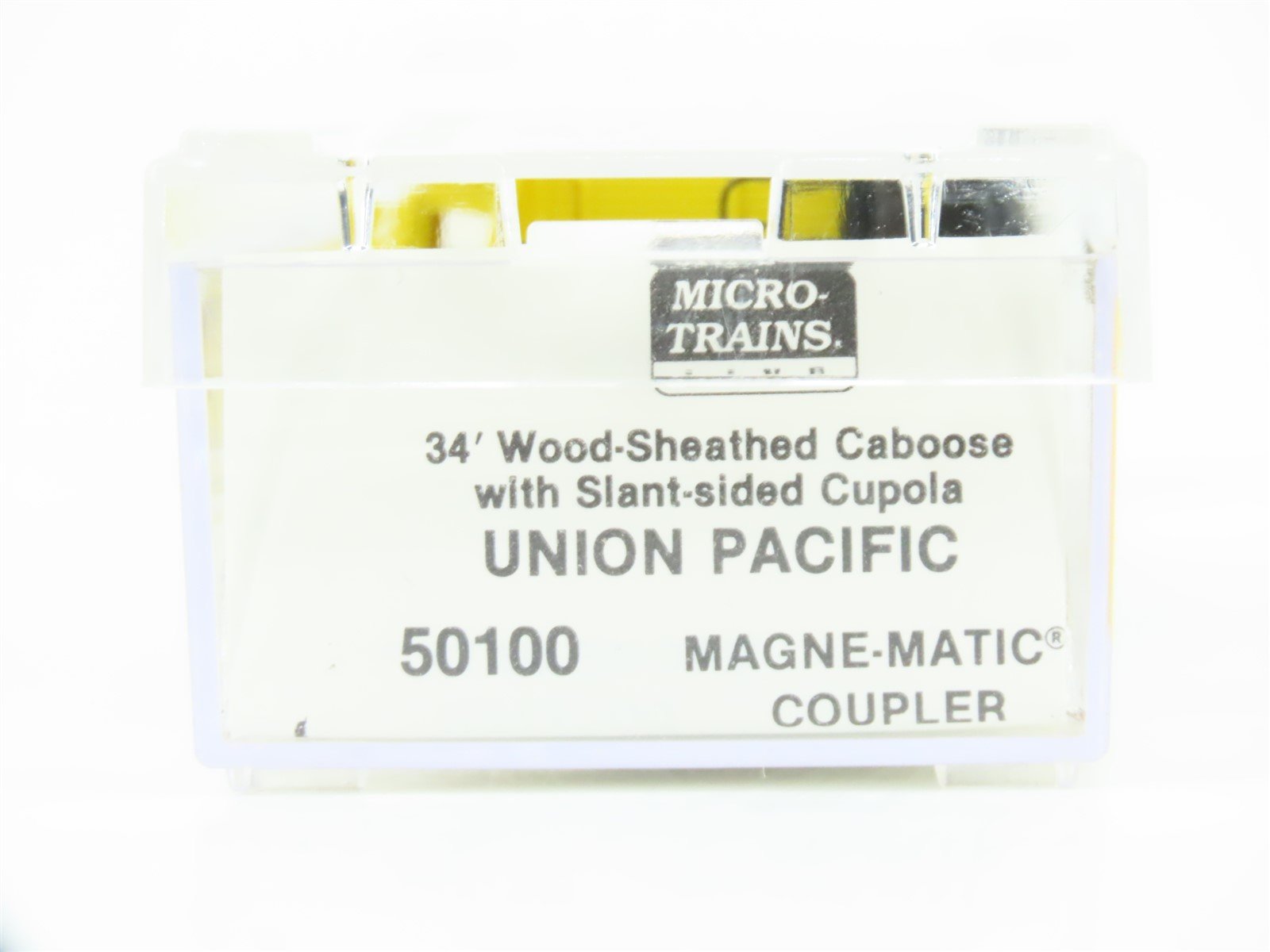 N Scale Micro-Trains MTL 50100 UP Union Pacific Railroad 34' Wood Caboose #3236