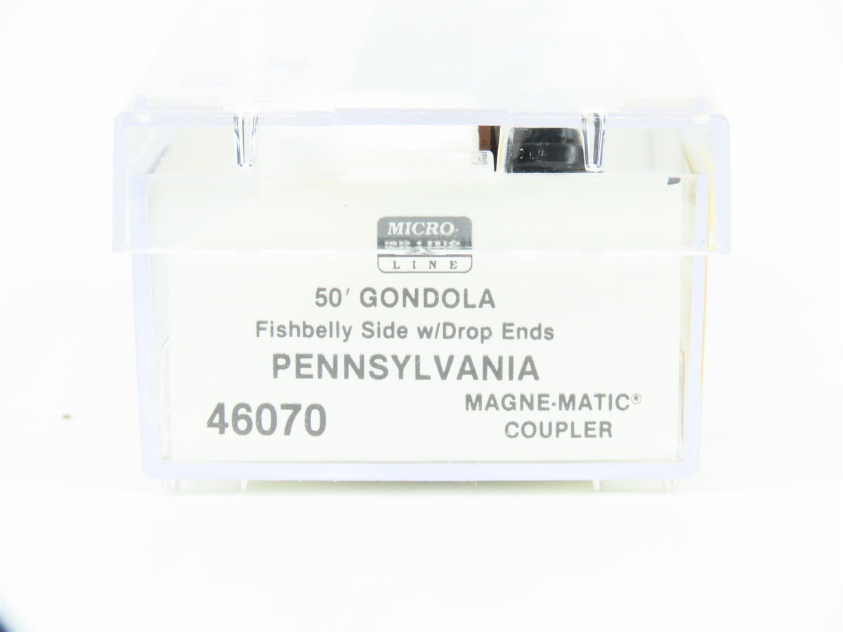 N Scale Micro-Trains MTL 46070 PRR Pennsylvania Railroad 50&#39; Gondola #342652