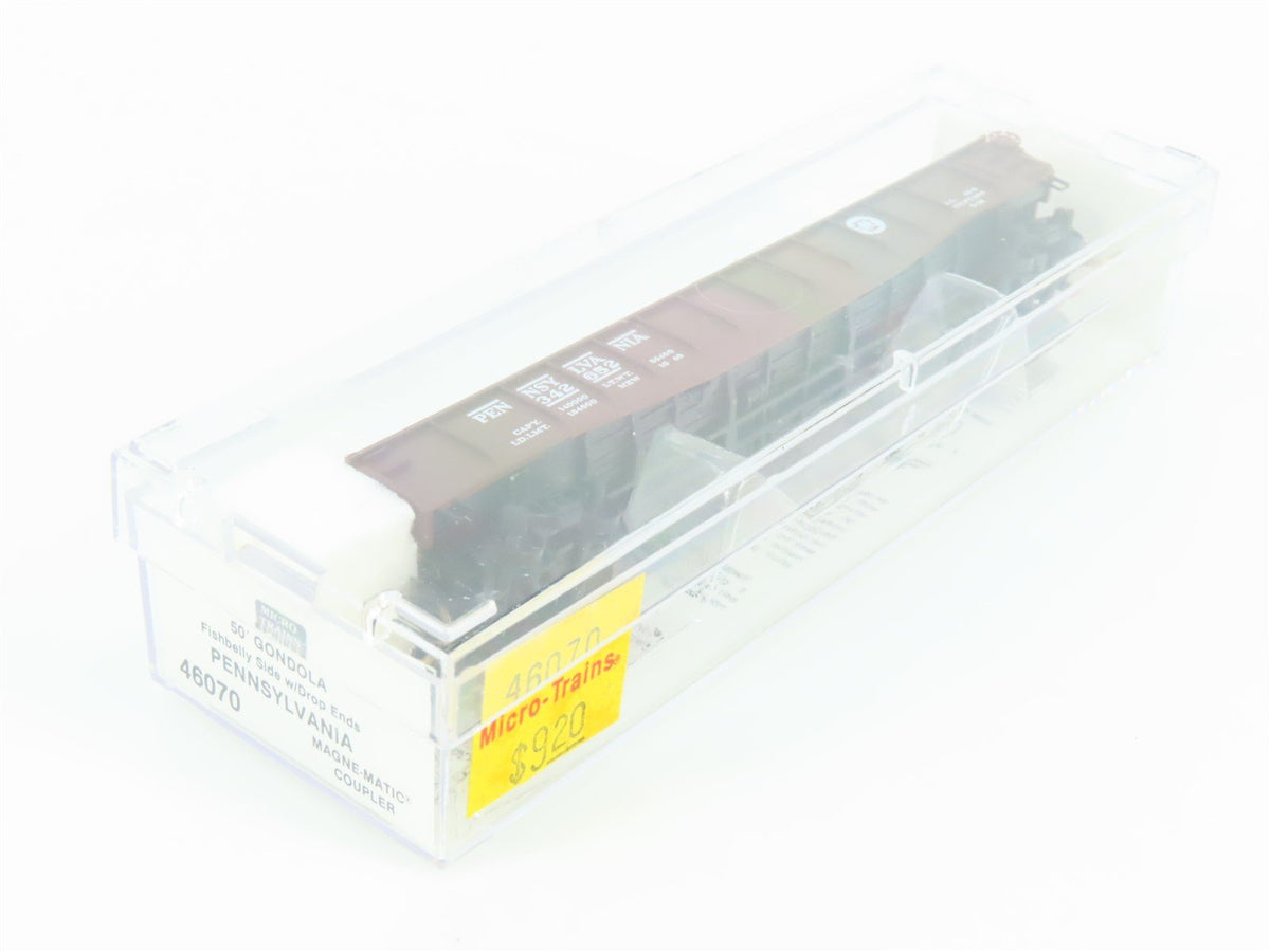 N Scale Micro-Trains MTL 46070 PRR Pennsylvania Railroad 50&#39; Gondola #342652