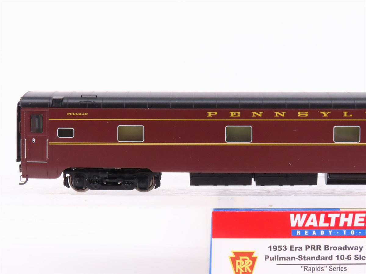 HO Walthers 932-9660 PRR Pennsylvania Broadway LTD 10-6 Sleeper Passenger Car