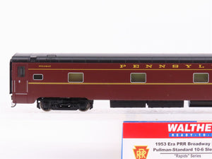 HO Walthers 932-9660 PRR Pennsylvania Broadway LTD 10-6 Sleeper Passenger Car