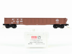 N Scale Micro-Trains MTL 46170 NYC New York Central System 50' Gondola #715106