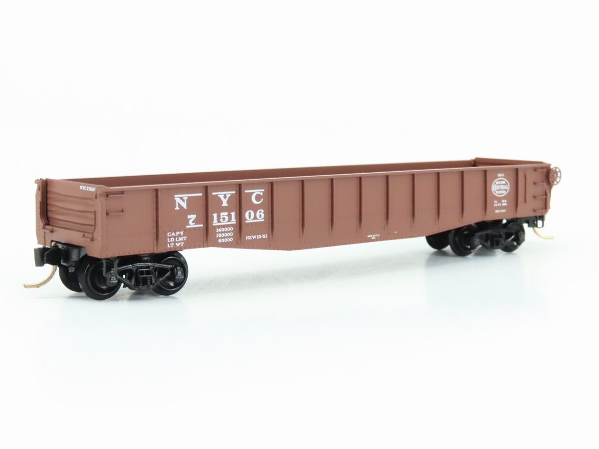 N Scale Micro-Trains MTL 46170 NYC New York Central System 50&#39; Gondola #715106