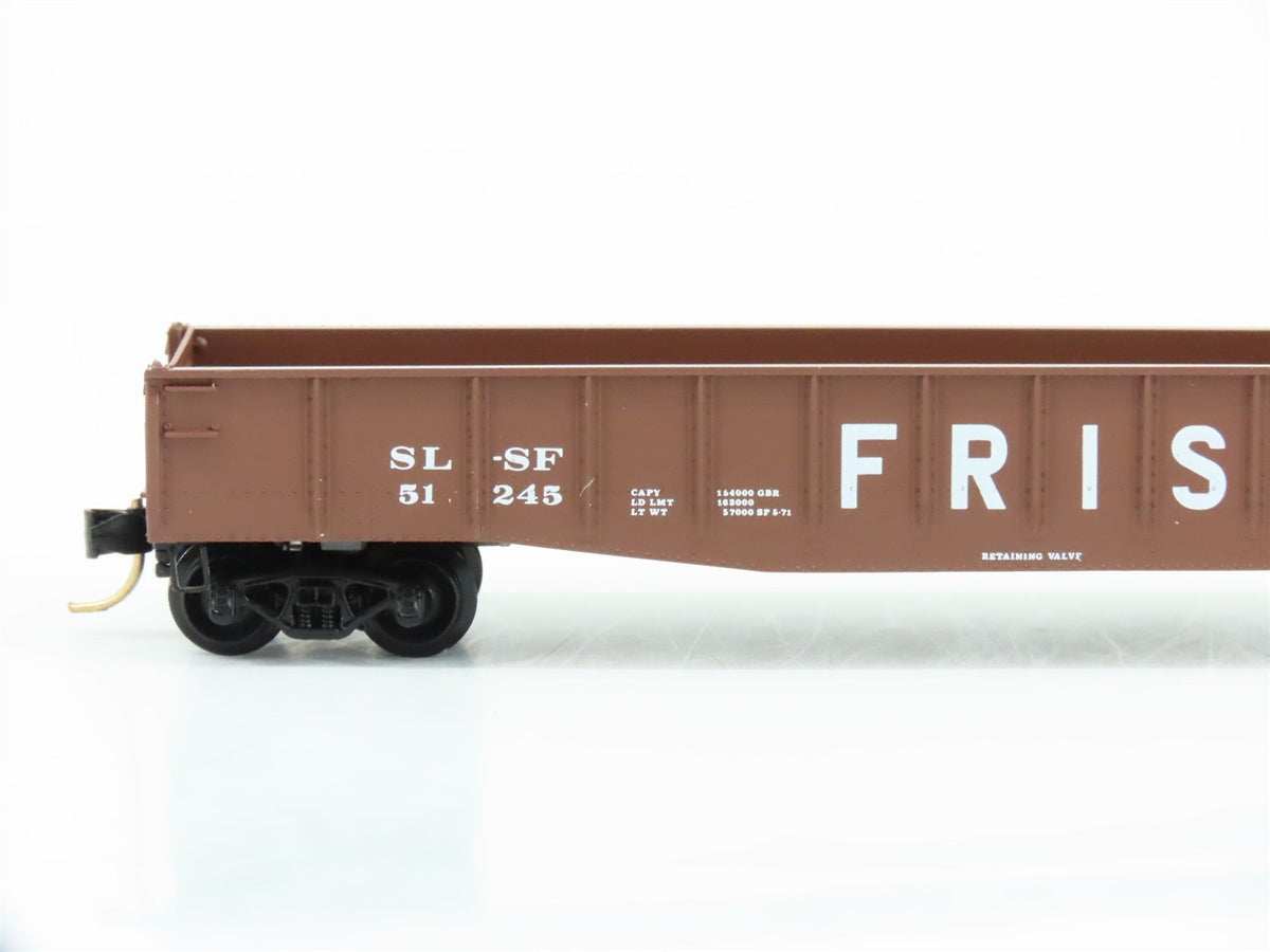 N Scale Micro-Trains MTL 46230 SL-SF Frisco Railroad 50&#39; Open Gondola #51245