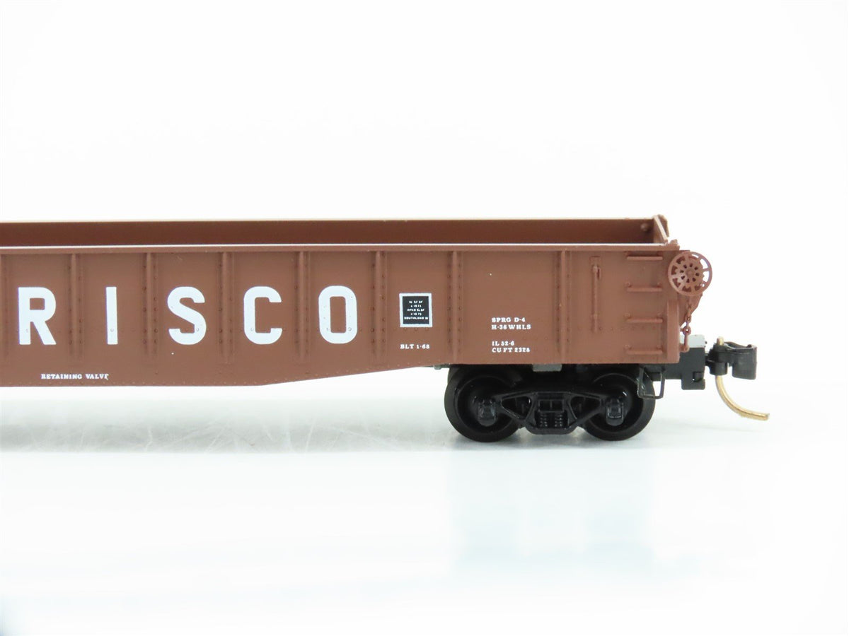 N Scale Micro-Trains MTL 46230 SL-SF Frisco Railroad 50&#39; Open Gondola #51245