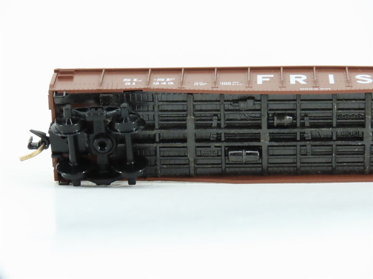 N Scale Micro-Trains MTL 46230 SL-SF Frisco Railroad 50&#39; Open Gondola #51245