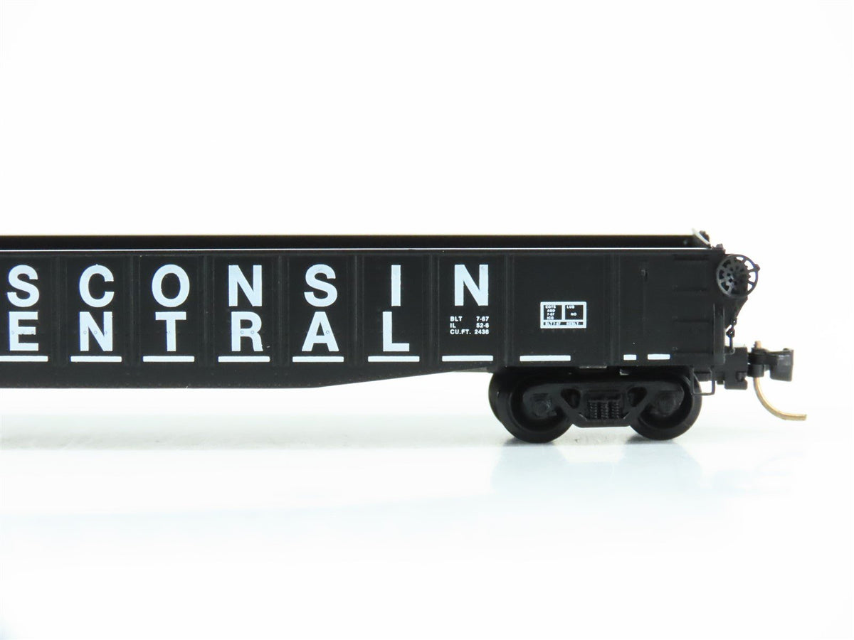 N Scale Micro-Trains MTL 46330 WC Wisconsin Central 50&#39; Open Gondola #55169