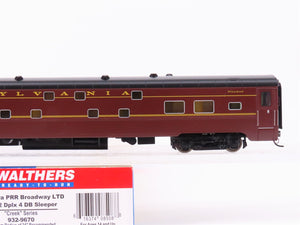 HO Scale Walthers 932-9670 PRR Broadway LTD P-S 12 Dplx 4 DB Sleeper Passenger