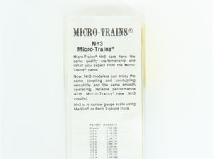 Nn3 Scale Micro-Trains MTL 15701 D&RGW Rio Grande Railroad Caboose #0584