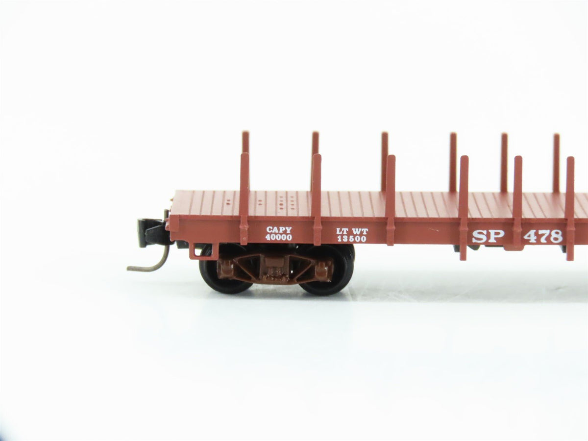 Nn3 Scale Micro-Trains MTL 15301 SP Southern Pacific Flat Car #478 w/ Stakes