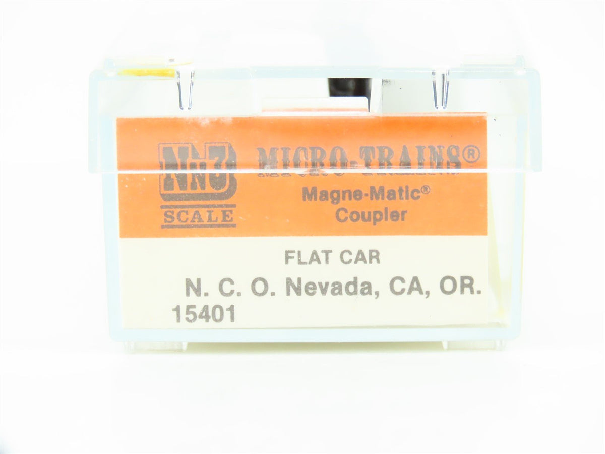 Nn3 Scale Kadee Micro-Trains MTL 15401 NCO Nevada California Oregon Flat Car