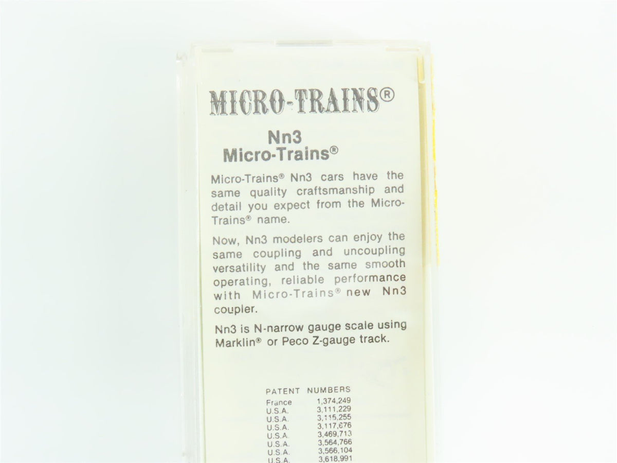 Nn3 Scale Micro-Trains MTL 15101 D&amp;RGW Rio Grande Single Door Wood Box Car #3187