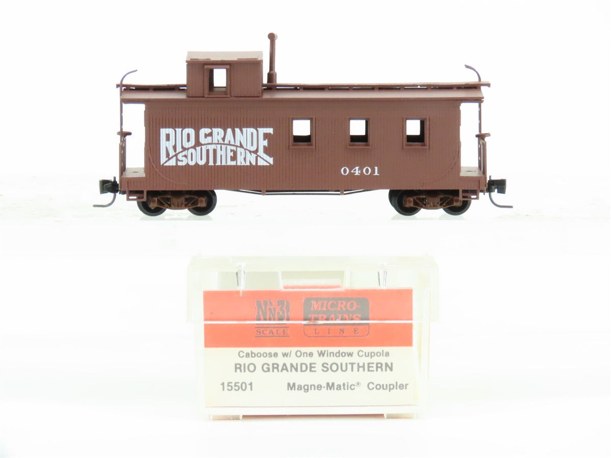 Nn3 Scale Micro-Trains MTL 15501 RGS Rio Grande Southern Railroad Caboose #0401