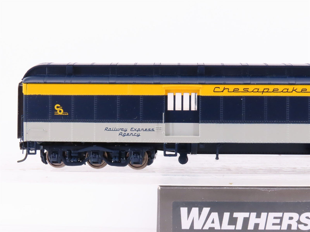 HO Walthers Proto 920-9500 C&amp;O George Washington 70&#39; RPO-Baggage Passenger Car