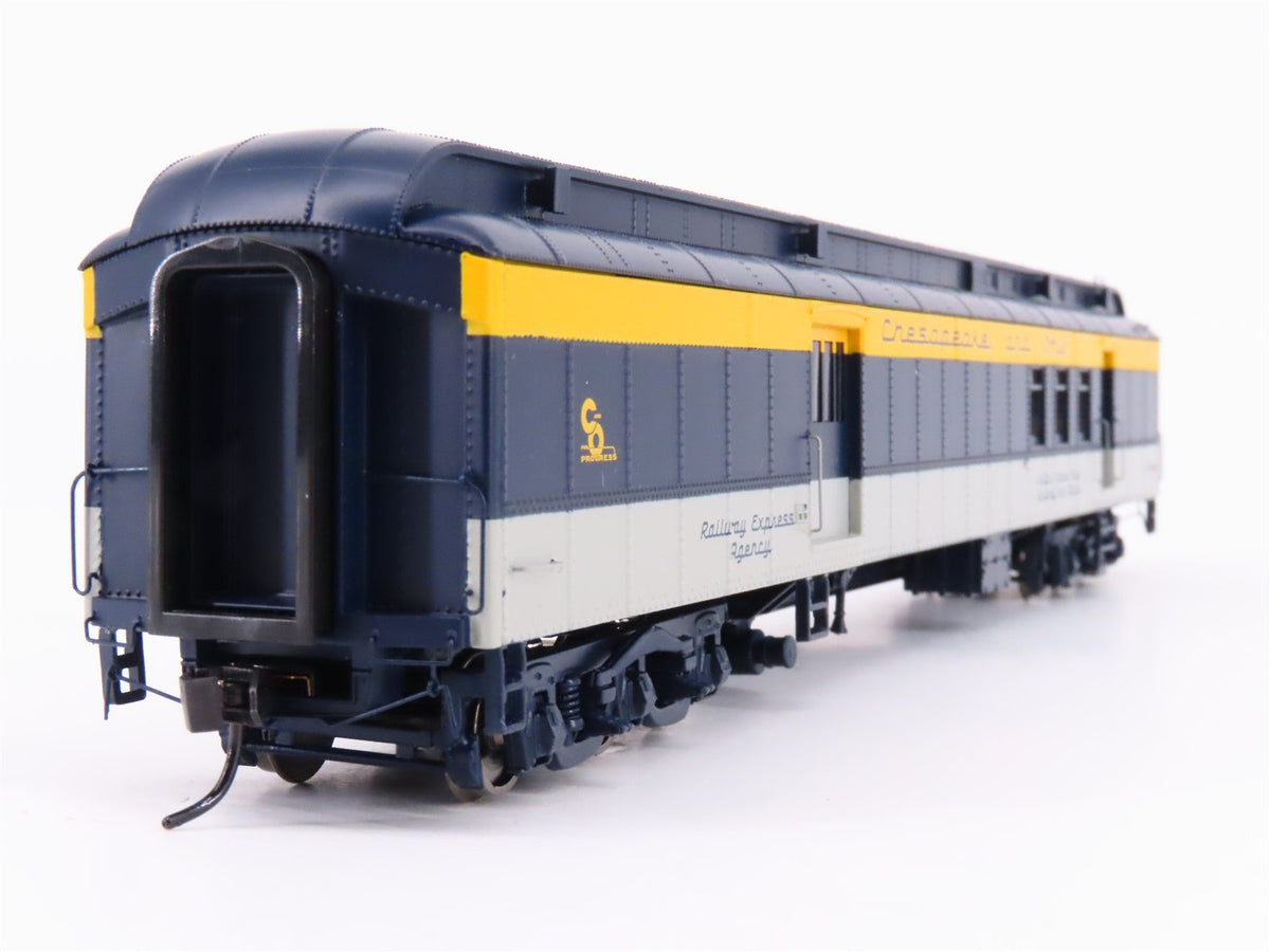 HO Walthers Proto 920-9500 C&amp;O George Washington 70&#39; RPO-Baggage Passenger Car