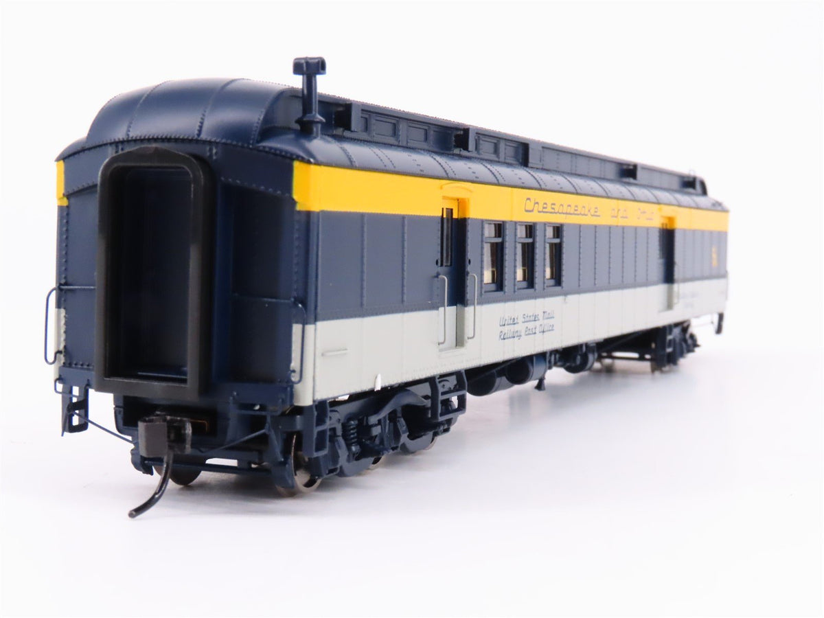 HO Walthers Proto 920-9500 C&amp;O George Washington 70&#39; RPO-Baggage Passenger Car