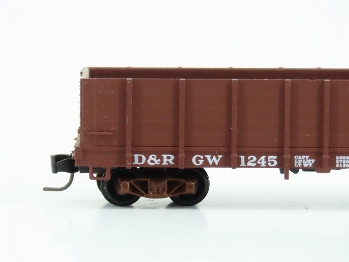 Nn3 Scale Kadee Micro-Trains MTL 15201 D&amp;RGW Rio Grande Railroad Gondola #1245