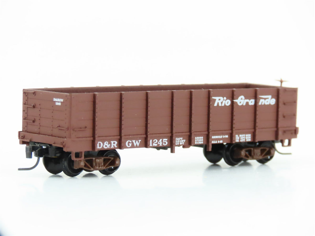 Nn3 Scale Kadee Micro-Trains MTL 15201 D&amp;RGW Rio Grande Railroad Gondola #1245