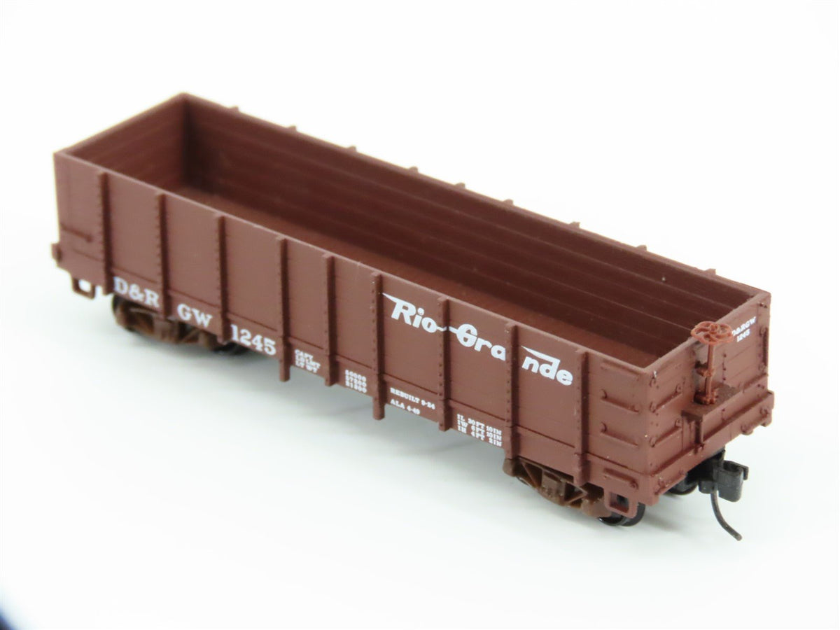 Nn3 Scale Kadee Micro-Trains MTL 15201 D&amp;RGW Rio Grande Railroad Gondola #1245