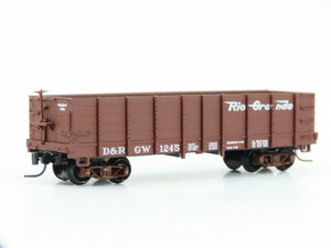 Nn3 Scale Kadee Micro-Trains MTL 15201 D&RGW Rio Grande Railroad Gondola #1245