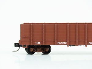 Nn3 Scale Kadee Micro-Trains MTL 15202 Pacific Coast Railroad Gondola #1169