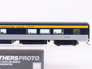 HO Walthers Proto 920-9503 C&O George Washington 85' Coach Passenger Car