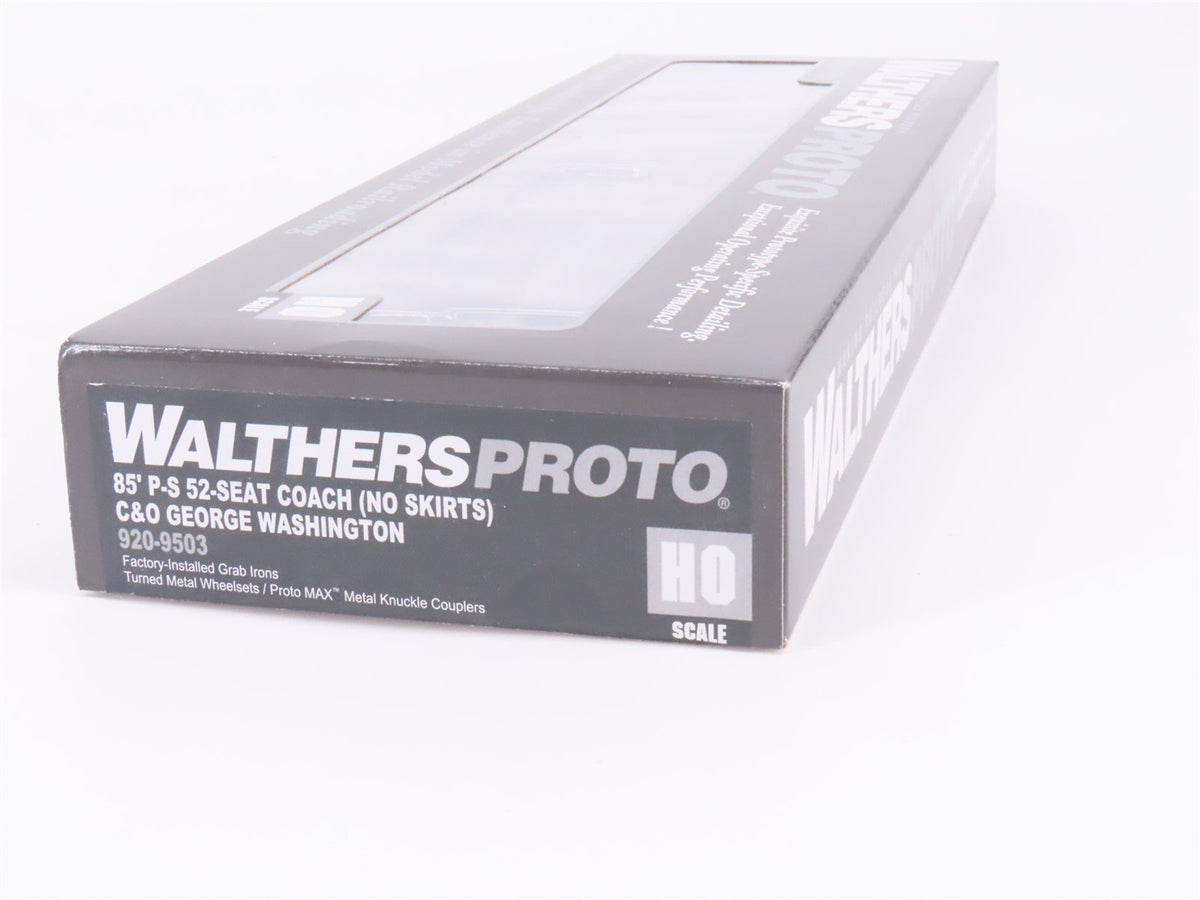 HO Walthers Proto 920-9503 C&amp;O George Washington 85&#39; Coach Passenger Car