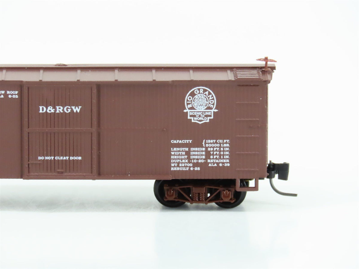 Nn3 Scale Micro-Trains MTL 15101 D&amp;RGW Rio Grande Single Door 30&#39; Box Car #3375