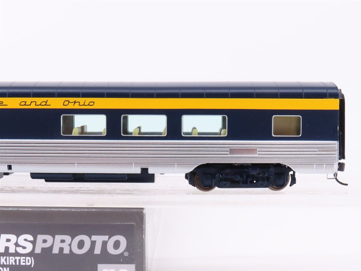 HO Walthers Proto 920-9502 C&amp;O George Washington 85&#39; Coach Passenger Car