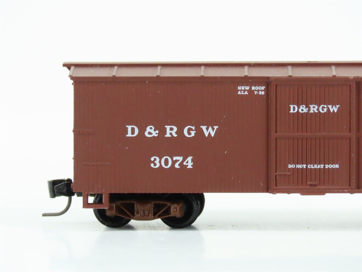 Nn3 Kadee Micro-Trains MTL 15101 D&amp;RGW Rio Grande Single Door 30&#39; Box Car #3074