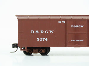 Nn3 Kadee Micro-Trains MTL 15101 D&RGW Rio Grande Single Door 30' Box Car #3074