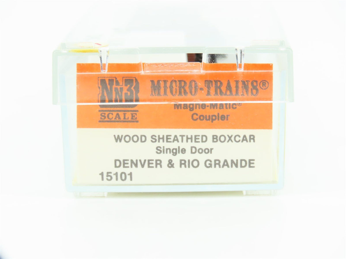 Nn3 Kadee Micro-Trains MTL 15101 D&amp;RGW Rio Grande Single Door 30&#39; Box Car #3074