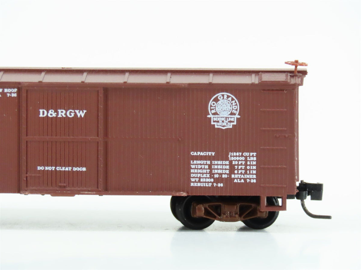 Nn3 Kadee Micro-Trains MTL 15101 D&amp;RGW Rio Grande Single Door 30&#39; Box Car #3066