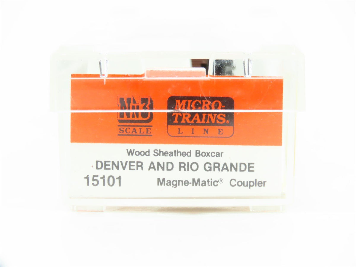 Nn3 Scale Micro-Trains MTL 15101 D&amp;RGW Rio Grande Single Door 30&#39; Box Car #3194