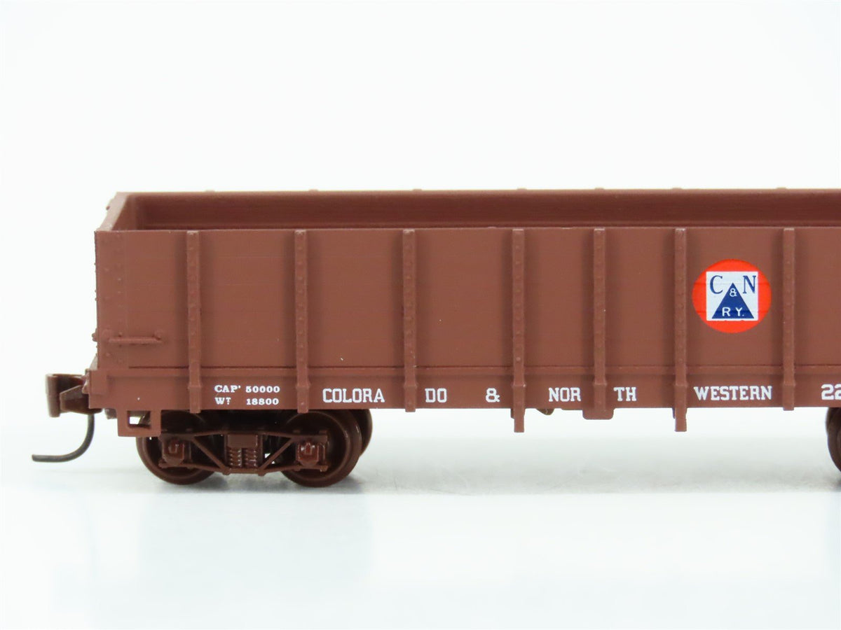 Nn3 Scale Micro-Trains MTL 15205 C&amp;N Colorado &amp; Northwestern Gondola #228