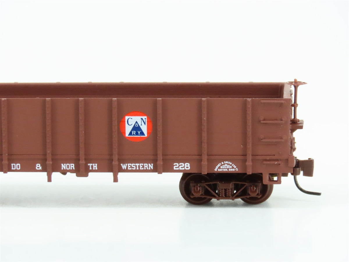 Nn3 Scale Micro-Trains MTL 15205 C&amp;N Colorado &amp; Northwestern Gondola #228