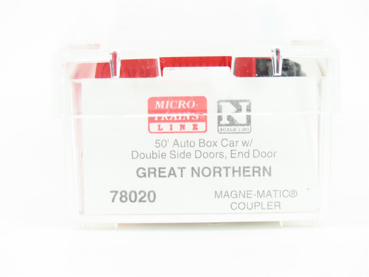 N Scale Micro-Trains MTL 78020 GN Great Northern 50&#39; Double Door Box Car #35449