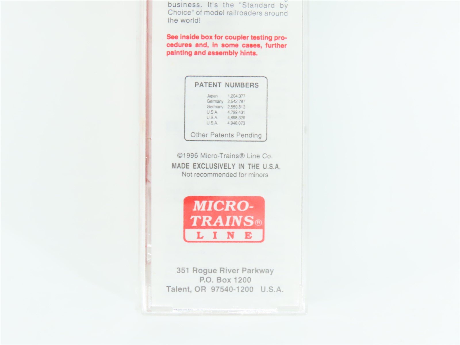 N Scale Micro-Trains MTL 78020 GN Great Northern 50' Double Door Box Car #35449