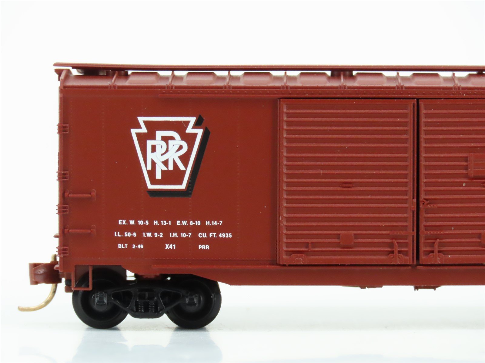 N Scale Micro-Trains MTL 78010 PRR Pennsylvania 50' Double Door Box Car #82023