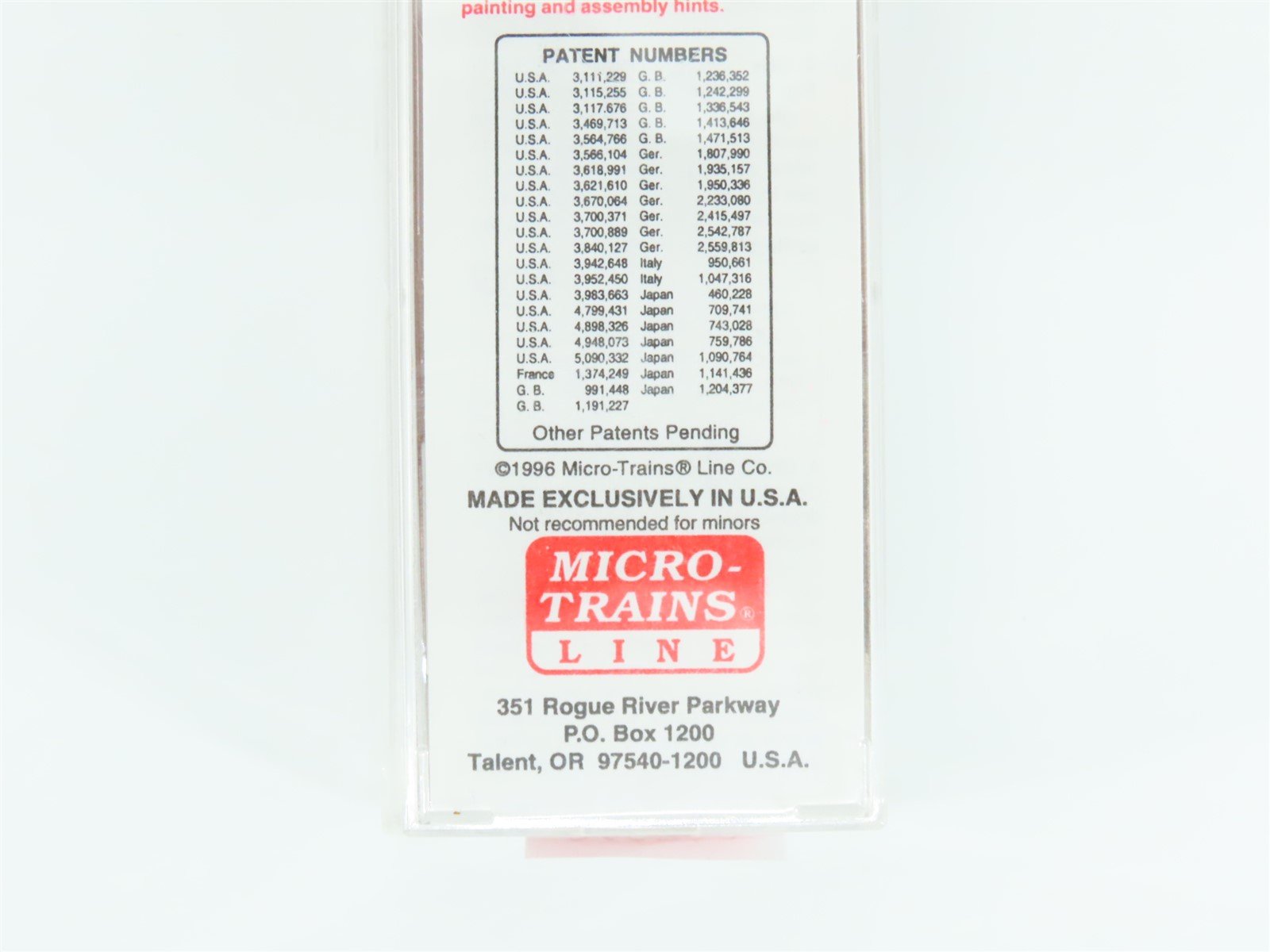 N Scale Micro-Trains MTL 78010 PRR Pennsylvania 50' Double Door Box Car #82023