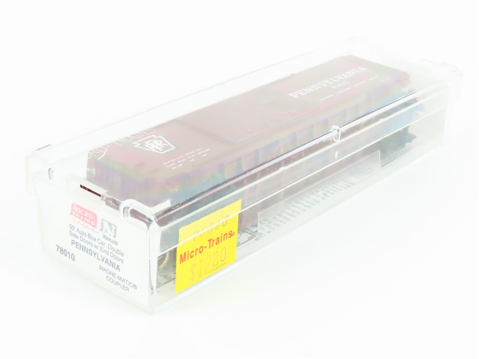 N Scale Micro-Trains MTL 78010 PRR Pennsylvania 50' Double Door Box Car #82023