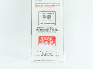 N Scale Micro-Trains MTL 78060 ATSF Santa Fe 50' Double Door Box Car #9870