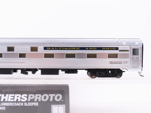 HO Walthers Proto 920-9403 B&O Railway 85' Budd 24-8 Sleeper Passenger Car