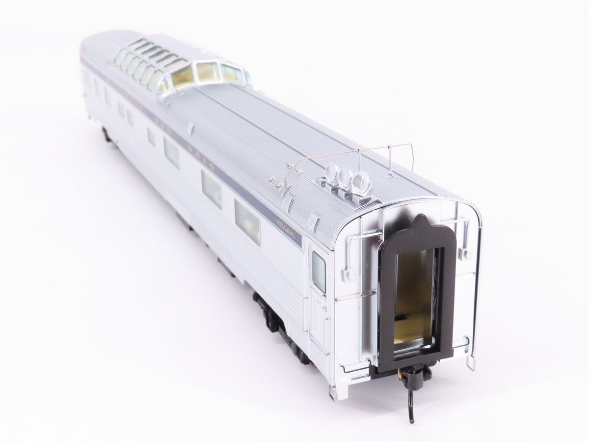 HO Walthers Proto 920-9405 B&amp;O Railway 85&#39; Budd 5-1-3 Dome-Sleeper Passenger