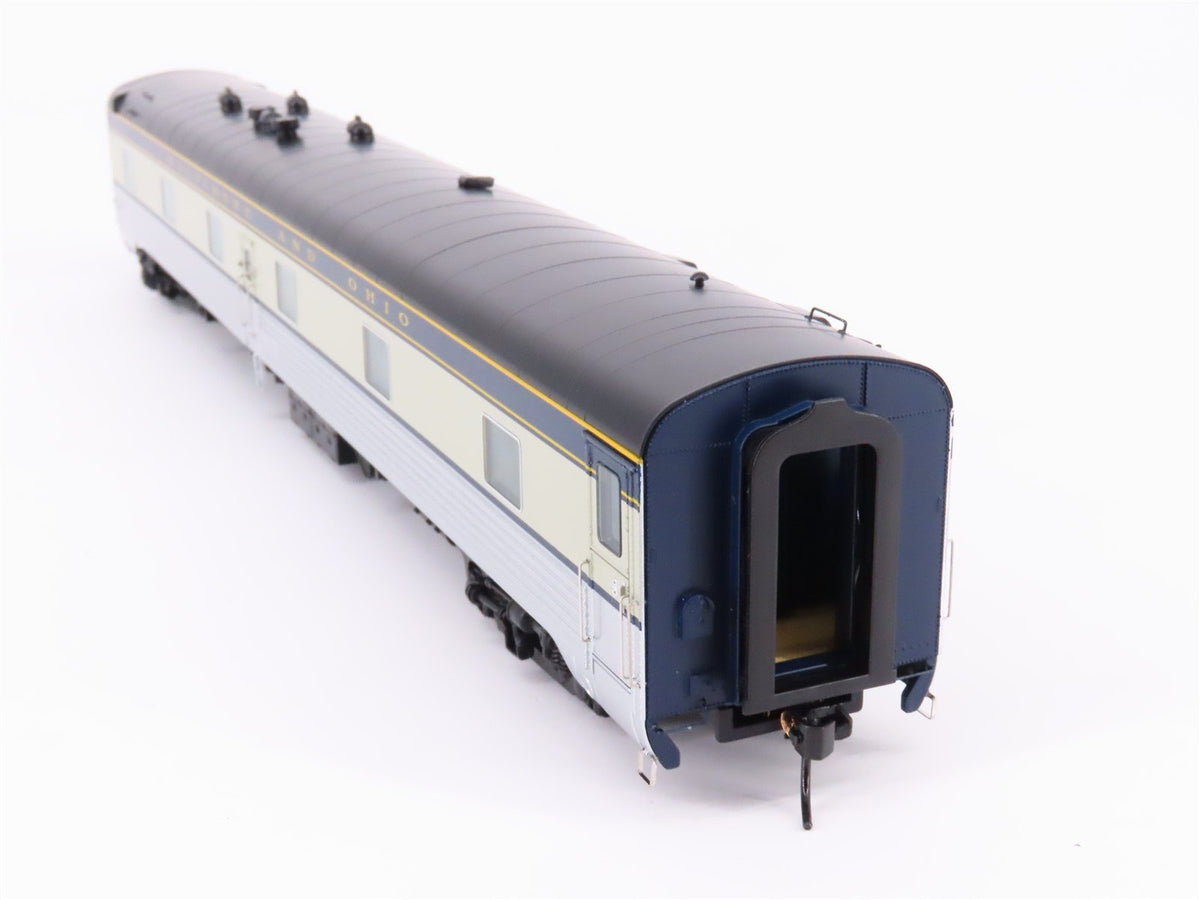 HO Walthers Proto 920-9407 B&amp;O Railway 85&#39; P-S Kitchen-Dormitory Passenger Car